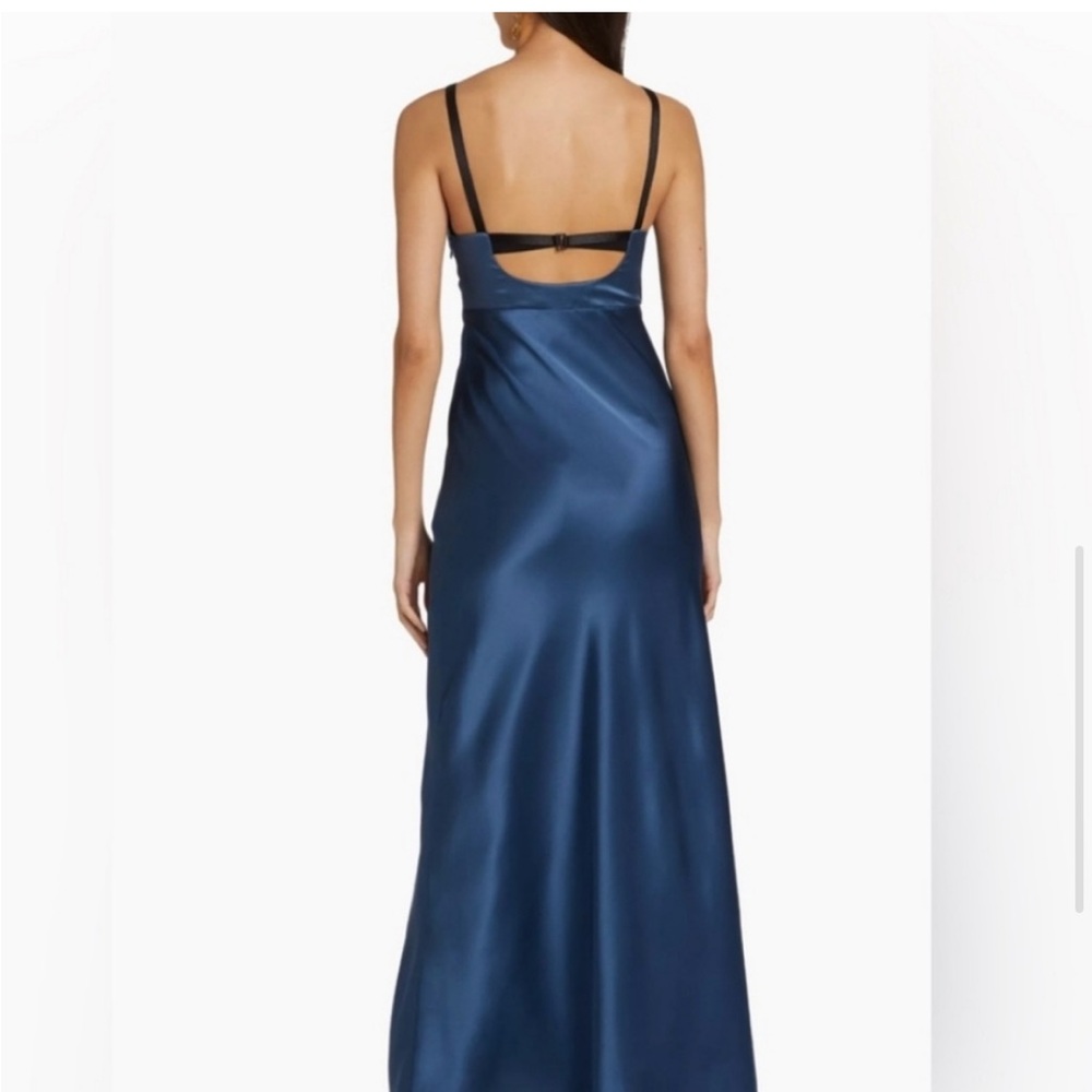SIR Depeche Balconette Silk Gown - Picture 4 of 6